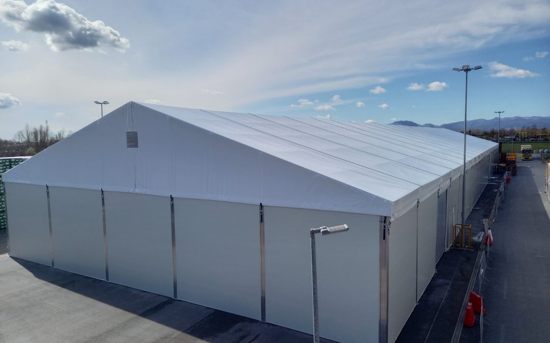 Used industrial storage tent for sale!